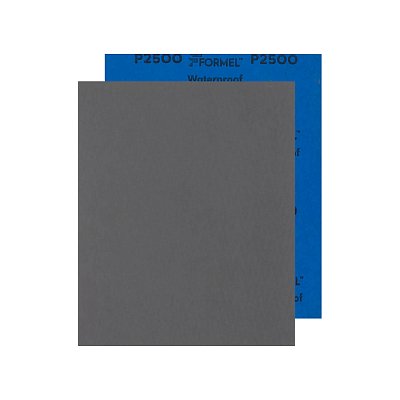 Водостойкая бумага FORMEL WATERPROOF 230*280 мм, латексная пропитка 30%, зерно Р2500 85957322500